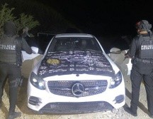 Al consultar el estatus del vehículo en la base de datos, se informó que contaba con reporte de robo vigente del día 21 de febrero de 2023. ESPECIAL / SSE