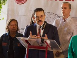 El candidato al Senado por la alianza Sigamos Haciendo Historia, Carlos Lomelí Bolaños, anunció que emprenderá acciones legales. CORTESÍA