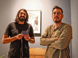 Leonardo Hernández y Sergio Ruiz Velasco de Alba encabezan el proyecto de Penumbra. EL INFORMADOR/ H. Figueroa