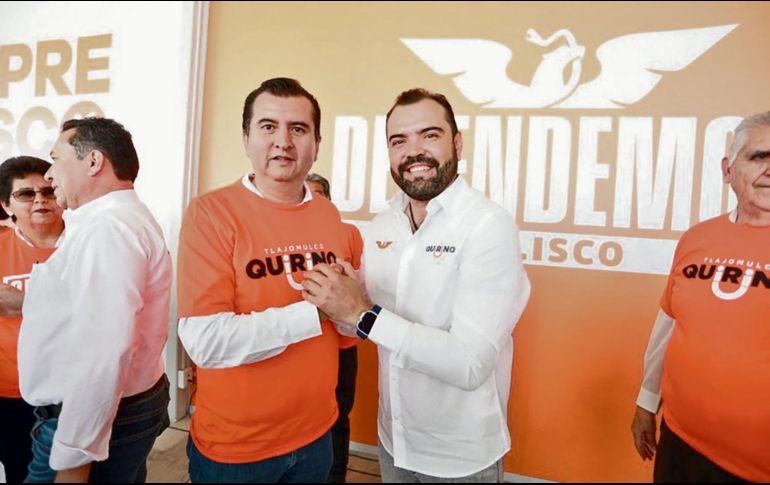 Quirino Velázquez anunció ayer nuevos apoyos a su proyecto.  ESPECIAL