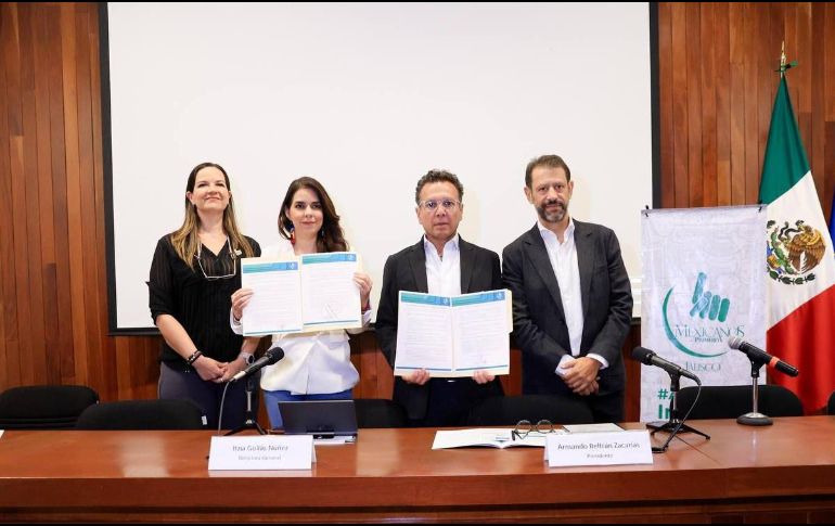 La candidata emanada del PRI fue cuestionada acerca de su visión en Jalisco en materia de educación y señaló que tener una educación de calidad tiene que ver. CORTESÍA