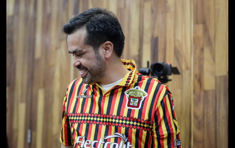 El candidato destacó el acuerdo alcanzado entre el rector de la UdeG y el gobernador para garantizar un presupuesto constitucional para la Universidad de Guadalajara. EL INFORMADOR / H. Figueroa