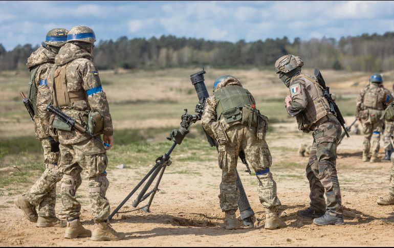 Fuentes rusas señalan que sicarios mexicanos y colombianos serían los primeros en apoyar a las milicias ucranianas. AFP