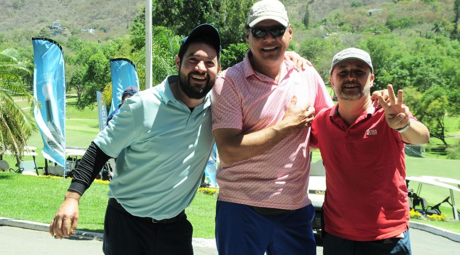 Ociel Tello, Marco Del Real y Juan Manuel Fernández. GENTE BIEN JALISCO/ Marifer Rached