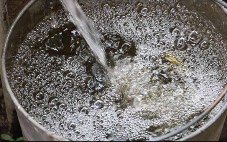 Los vecinos creen que el agua podría contener diésel. EL INFORMADOR/ARCHIVO