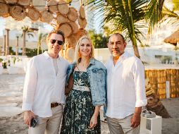 Konstantinas Silvanvicius, Allison Goldberg y Joseí Motta. THOMPSON HOTEL & RESIDENCES