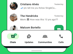 De acuerdo con el Centro de Ayuda de WhatsApp, la aplicación también estará modificando su apariencia. X/@WhatsApp