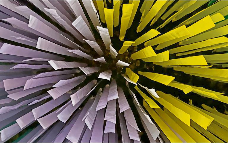 Obra captada con un iPhone, donde la imaginación juega un papel fundamental. CORTESÍA