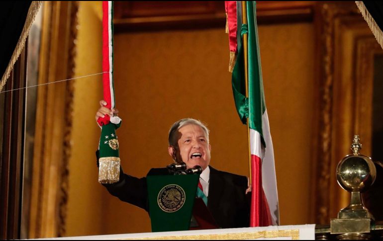 Andrés Manuel López Obrador dice que su último Grito de Independencia como mandatario será una celebración especial en el Zócalo de la Ciudad de México. SUN / ARCHIVO