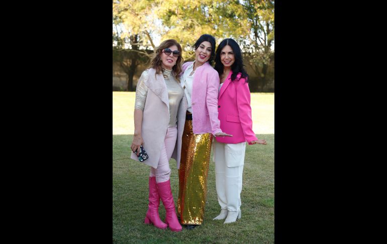 Amparo León, Karina Rico y Marisela Caro. GENTE BIEN JALISCO/ Claudio Jimeno
