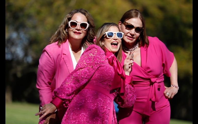 Karina Fregoso, Zaida Madrigal y Consuelo Zepeda. GENTE BIEN JALISCO/ Claudio Jimeno