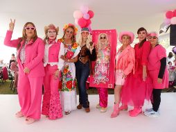 Meche Moreno, Yamel Gómez, Esther Parra, María Teresa Verduzco, Idolina De Pastor, Maribel Valenzuela y Georgina Velázquez. GENTE BIEN JALISCO/ Claudio Jimeno