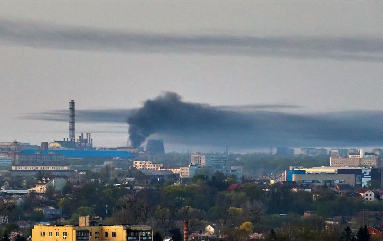 200 mil habitantes se quedaron sin luz a causa de ataque ruso. EFE/S. Kozlov