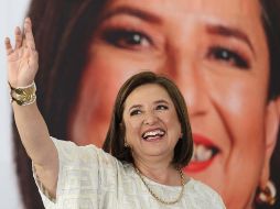 Xóchilt Gálvez es la candidata de la coalición Fuerza y Corazón por México. SUN/ B. Fregoso