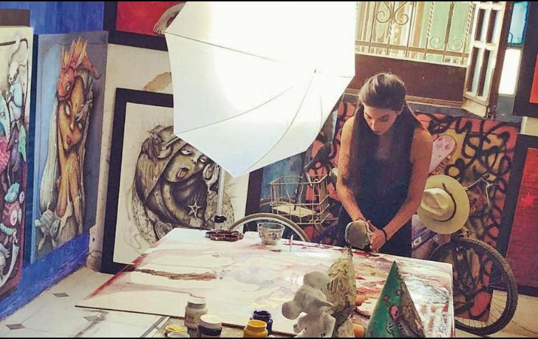 Gabriela Tolentino es una de las artistas que tendrá participación en la muestra. ESPECIAL