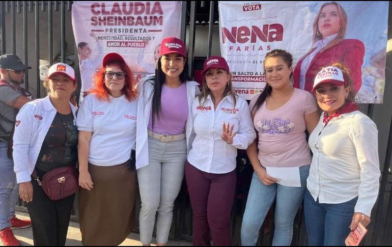 Valeria Ávila conversó y visitó a ciudadanos del distrito 20, que comprende a Tonalá y el Salto. ESPECIAL