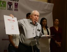 El enlace de la alianza Morena, PT, PVEM, Futuro y Hagamos hizo un llamado al Tribual Electoral del Estado para que se resuelvan los juicios de inmediato. CORTESÍA.