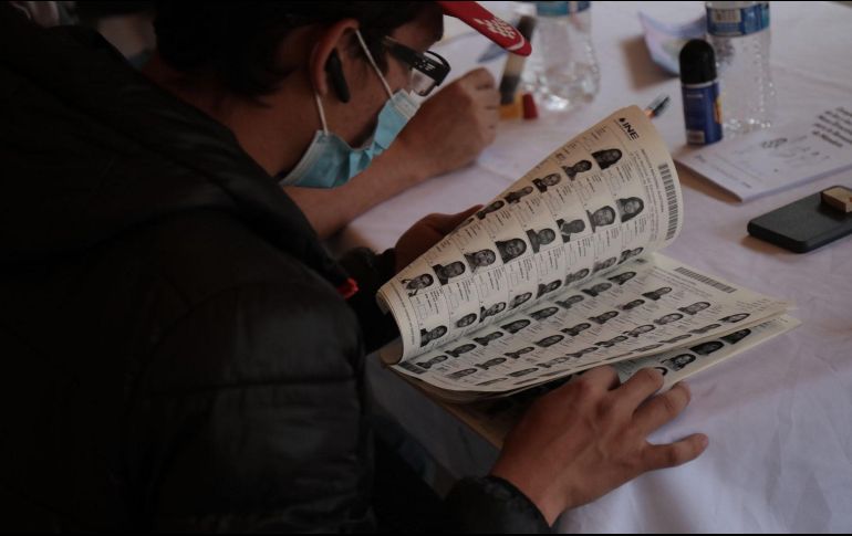 La exclusión de la lista nominal del INE fue notificada vía correo electrónico, sin especificar el motivo por el que el registro fue rechazado. SUN / ARCHIVO