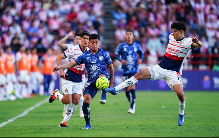 Las Chivas fueron creciendo en confianza y poco a poco tomaron el control de las acciones frente a Pachuca. IMAGO7.
