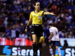 El Cruz Azul aprovechó los últimos minutos del partido para la marcación de un penalti que fue señalado por la silbante Katia Itzel García. IMAGO7.