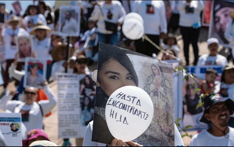 De acuerdo con la última actualización del Gobierno federal, en el país hay más de 99 mil personas desaparecidas. AFP