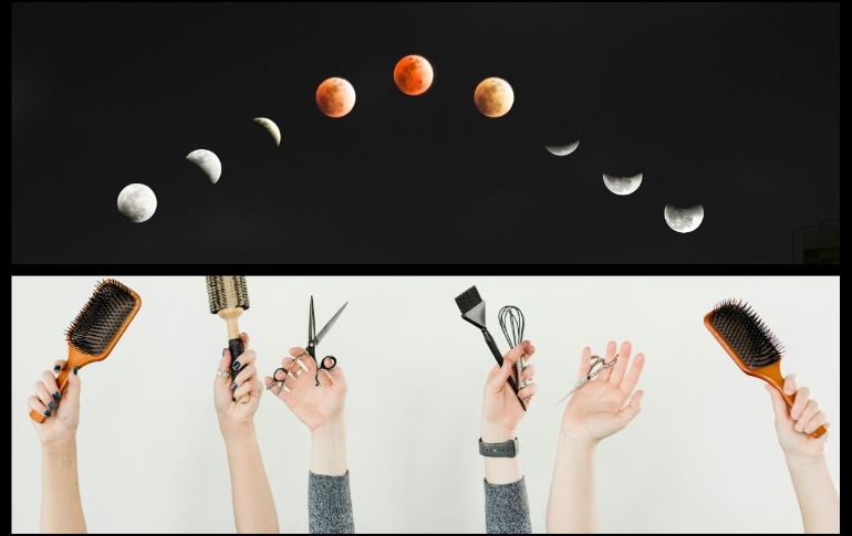 Desde la antiguedad el calendario lunar ha sido utilizado para realizar algunas actividades, como lo es, cortarse el cabello. ESPECIAL/Foto de Adam Winger y 泽涵 白 en Unsplash