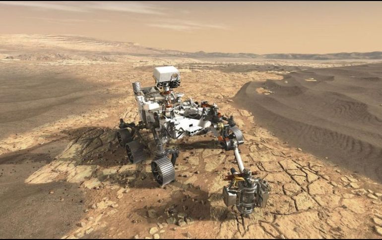 NASA busca traer a la tierra muestras de suelo marciano recogidas por el robot Perseverance. BBC/ARCHIVO