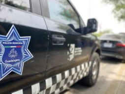 La agresión fue repelida por los agentes sin dejar lesionados el cual aparentaba una edad de entre 25 y 30 años. CORTESÍA / Comisaría de Guadalajara