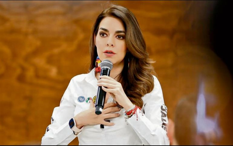 La candidata invitó a reflexionar acerca de la importancia de velar por los niños. ESPECIAL