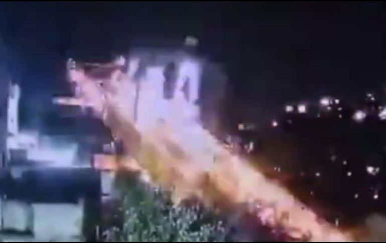 La zona donde se registró el incidente es en el tramo Presa Tacubaya y Terminal Observatorio, en la alcaldía Álvaro Obregón. ESPECIAL / X