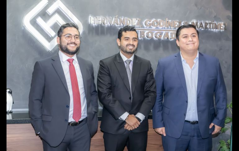 Fernando Hernández, Pedro Godínez y Alejandro Martínez. GENTE BIEN JALISCO/ Antonio Rodríguez