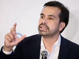 El candidato presidencial del opositor Movimiento Ciudadano, Jorge Álvarez Máynez, acusa al PRI de robar su canción. EFE