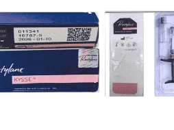 Antes de utilizar Restylane Kysse (gel con lidocaína), se deberá verificar que los números de lote en la caja y el empaque de la jeringa no coincidan con los aquí mencionados. ESPECIAL / COFEPRIS