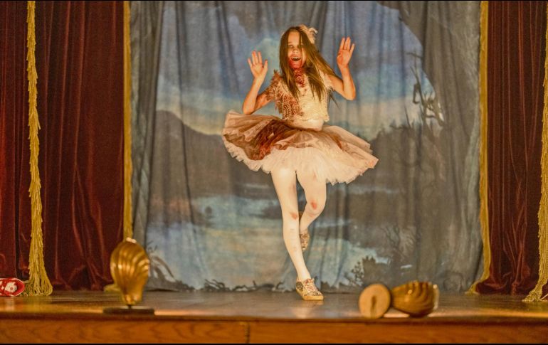 La actriz Alisha Weir interpretando el papel de “Abigail”. CORTESÍA