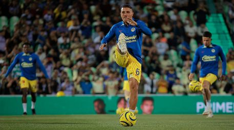 Dos Santos se ha convertido en un referente de la media cancha americanista desde el arribo de André Jardine al banquillo. IMAGO7/S. Perales