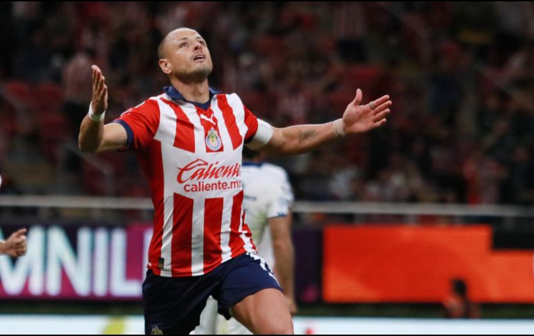 Apenas Javier Hernández Balcázar logró su primer gol en su segunda etapa como rojiblanco y ya acumula dos encuentros fuera. IMAGO7