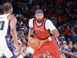 Brandon Ingram (#14) fue el mejor anotador de Nueva Orleans. AFP/J. Haynes