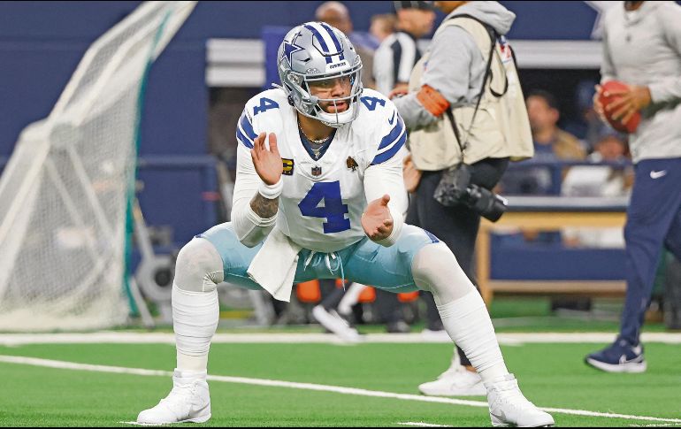 Prescott ha sido criticado por no llevar a Dallas hasta el Super Bowl. AFP/R. Rodríguez