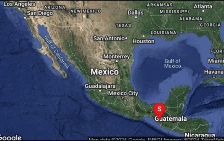 Hasta el momento no se informa de daños o personas lesionadas. X / @SismologicoMX