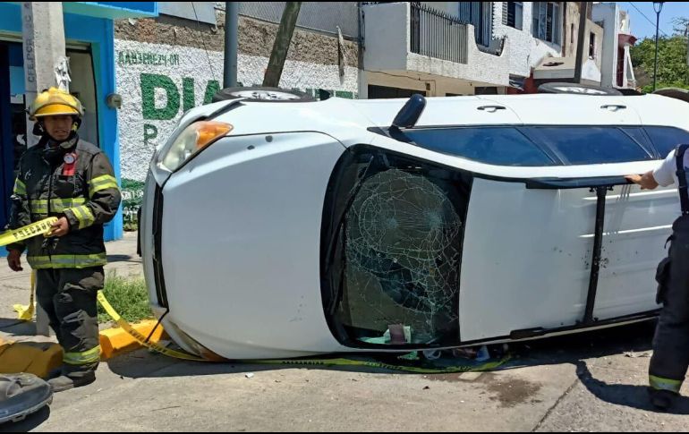 Los hechos se registraron sobre avenida Colón, a la altura de la calle La Rábida, cerca de la unidad deportiva López Mateos, en el municipio de Guadalajara. ESPECIAL 