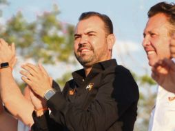 El abanderado emecista para gobernar Tlajomulco defendió el trabajo de su partido en el municipio. ESPECIAL