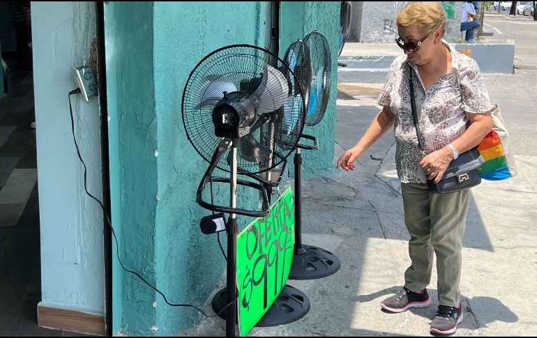 Ante la ola de calor que aqueja a todo México, los ventiladores son muy utilizados; sin embargo, el uso de electricidad genera que el recibo de la luz salga con un monto elevado. EL INFORMADOR / ARCHIVO