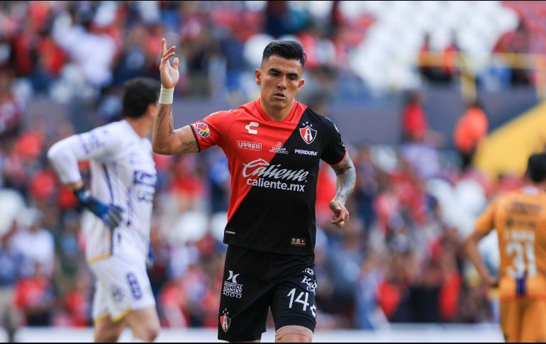 Luis Reyes una lesión en el muslo anterior derecho que sufrió durante la semana en los entrenamientos en la Academia AGA. IMAGO7.