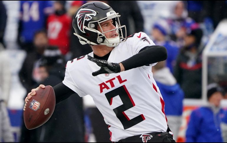 Matt Ryan es el líder de la franquicia de los Falcons en todas las categorías de envíos. AFP / ARCHIVO