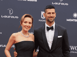 Djokovic se impuso en la votación a Lionel Messi, Max Verstappen y Rafael Nadal. EFE / K. Huesca