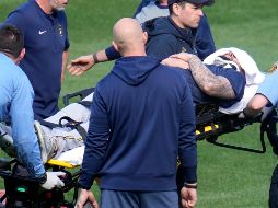 Jakob Junis se encontraba consciente al momento de ser trasladado. AP/G. Puskar