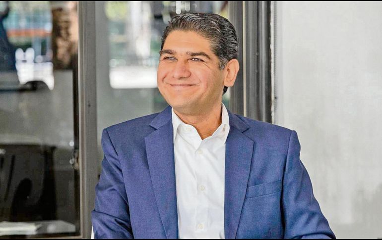 Óscar Santos Rizo atenderá el mantenimiento de vialidades. ESPECIAL