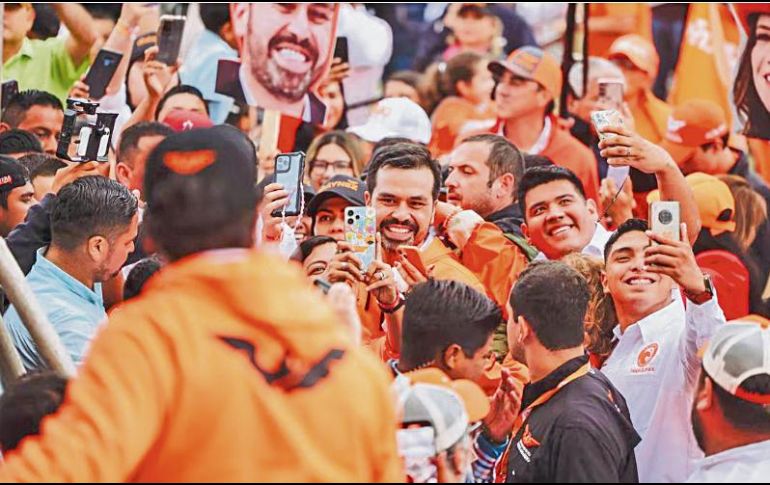 El emecista se dijo optimista para la próxima elección, donde espera ser favorecido. ESPECIAL