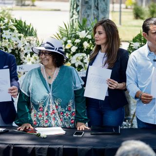 Se comprometen con víctimas