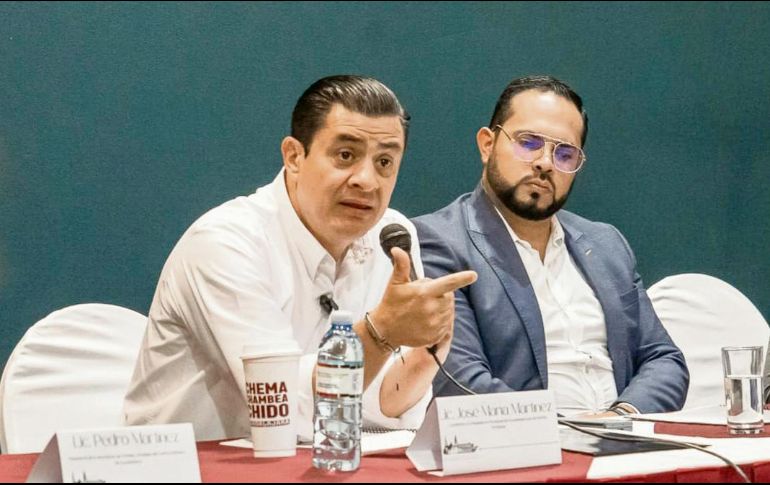 Martínez ha recorrido la ciudad explicando su plan 